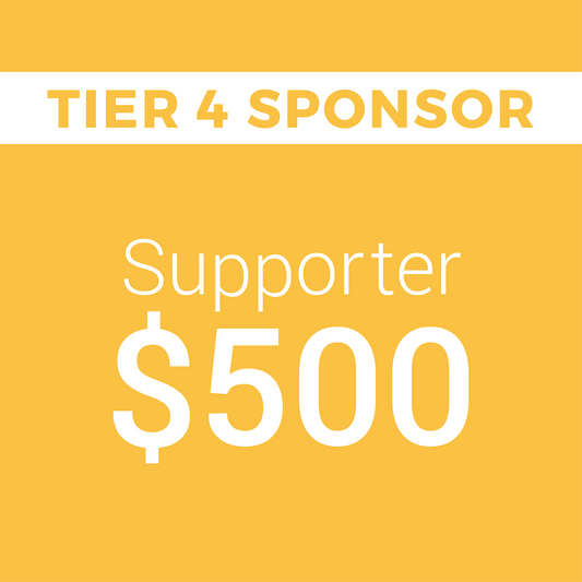 TIER 4 SPONSOR: Supporter